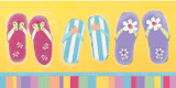Flip Flops Print by Stephanie Marrott