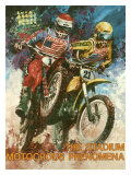 The Stadium Motorcross Phenomena Giclee Print
