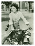 Starlite on Gilera Motorcycle, c.1952 Giclee Print