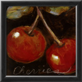 Ripe Cherries Art by Nicole Etienne