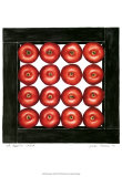 Red Apples Cubed Posters by Jennifer Goldberger