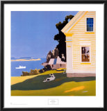 Island Farmhouse, 1969 Art by Fairfield Porter