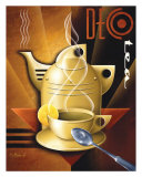 Art déco – Tee Kunstdrucke von Michael L. Kungl