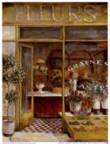 Fleurs du jardin Affiche par Fabrice De Villeneuve