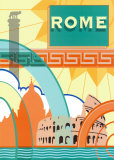 Roma Pósters por Peter Kelly