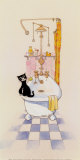 Basil en el cuarto de baño IV Pósters por Harry Caunce