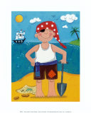 Treasure Island IV Pôsters por Sophie Harding