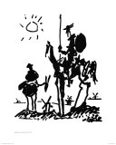 Don Quichotte Affiches par Pablo Picasso