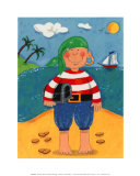 La isla del tesoro I Láminas por Sophie Harding