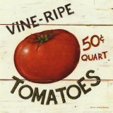Vine Ripe Tomatoes Plakater af David Carter Brown Vine Ripe Tomatoes Plakater af David Carter Brown