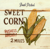 David Carter Brown - Fresh Picked Sweet Corn - Reprodüksiyon David Carter Brown - Fresh Picked Sweet Corn - Reprodüksiyon