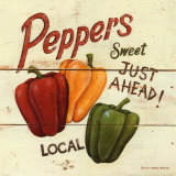 Peperoni dolci Poster di David Carter Brown Peperoni dolci Poster di David Carter Brown