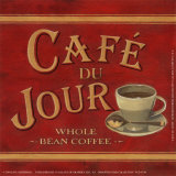 Café du Jour Prints by Lisa Alderson