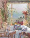 Interior Sunset Art by Paul Mathenia