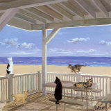 Cat Tails Plakater af Carol Saxe