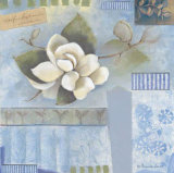 Misty Spring Magnolias II Prints by Pamela Luer