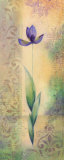 Stencil Iris I Posters by Alexandra Burnett