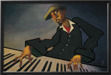 Piano Man II Print by Justin Bua