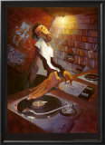 The D.J. Prints by Justin Bua
