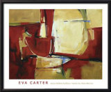 Red Poster by Eva Carter
