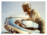 Italjet GP Mototcycle Giclee Print by Giovanni Perrone