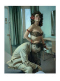 Pin-Up Girl: Casa Bahama Motel Room Giclee Print by Richie Fahey