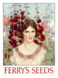 Ferry's Seed, Garden Maiden Giclee Print
