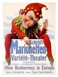Marionette Puppet Theater Reproduction procédé giclée