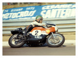 Italian AERMACCHI GP Motorcycle Reproduction procédé giclée par Giovanni Perrone