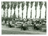 Jawa CZ Dirt Track Motorcycle Giclee Print by Giovanni Perrone