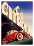 Citroen C4 Automobile Reproduction procédé giclée