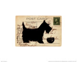 Scottie Silhouette Prints by Nancy Shumaker Pallan