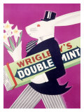 Wrigley's Chewing Gum reproduction procédé giclée