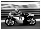 Yamaha GP Motorcycle Reproduction procédé giclée par Giovanni Perrone