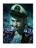 Waikiki Wally's King of the Sea Giclee Print by Richie Fahey