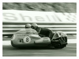 Side Car Motorcycle Lámina giclée por Giovanni Perrone