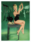 Pin-Up Girl: The Counterfeit reproduction procédé giclée par Richie Fahey