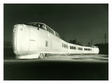 Bullet Train Engine Giclee Print