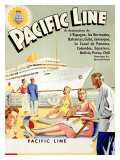 Pacific Line, Caribbean Cruise Impressão giclée