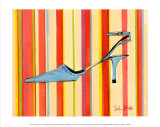Absatzschuhe im Retro-Stil II Poster von Trish Biddle
