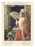 Flamenco Dancer in Exposition Poster Lámina giclée