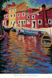 Blue Canal I Prints by Mannel Gannau