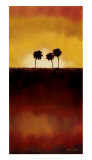 Palmeras en la puesta de sol I Arte por Tandi Venter