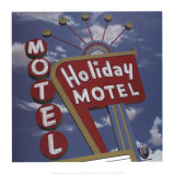 Holiday Motel Prints by Anthony Ross