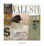 Bull Run Posters af Alec Parker Bull Run Posters af Alec Parker