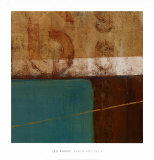Erde und Himmel I Kunstdrucke von Leo Burns