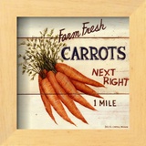 Farm Fresh Carrots Posters by David Carter Brown