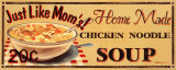 Sopa de fideos de pollo Láminas por Catherine Jones Sopa de fideos de pollo Láminas por Catherine Jones