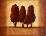 Embossed Cypress Prints by Xavier 