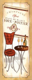 Champagne Poster van Andrea Laliberte